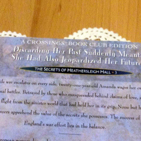 Christian Novel  - Heathersleigh Homecoming, vol 3 in series - Picture 4 of 6